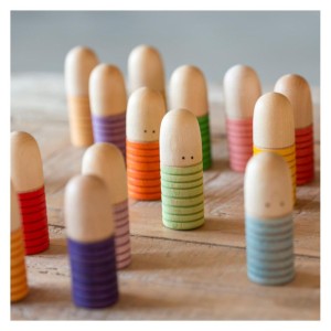 Brots, 18 darabos készlet, Grapat, szín: Többszínű, méret: 7 cm – illusztráció