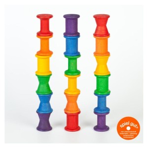 Spools, Orsók, 18 darabos készlet, Grapat, szín: Többszínű, méret: aprox.5 cm – illusztráció