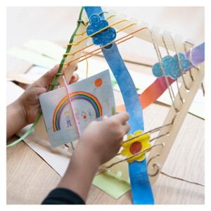 Discovery Frames, kreatív keretek, Guidecraft, szín: Többszínű, méret: doboz: 31x8x32 cm – illusztráció