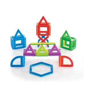 Powerclix Frames, 48 darabos mágneses készlet, szín: Többszínű, méret: doboz: 40x7x29 cm – illusztráció