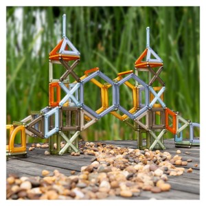 PowerClix Natural Frames, 74 darabos mágneses készlet, szín: Többszínű, méret: 45x33x6 cm – illusztráció