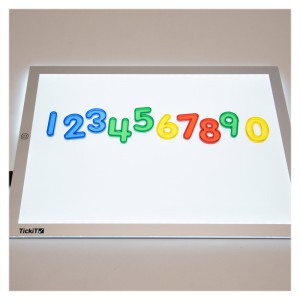 LED világítópanel, A3-as méret, szín: Fehér, méret: doboz: 46x34x1 cm – illusztráció