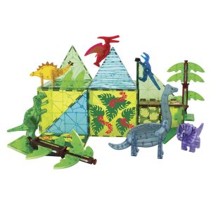 Magna-Tiles Dino World XL, 50 darabos mágneses készlet (MGT-22850)