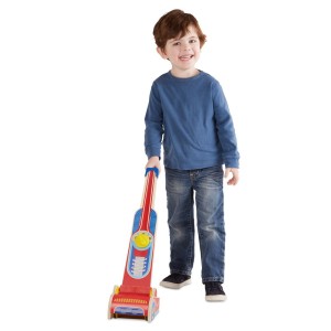 Porszivó fából, kellékekkel, Melissa & Doug, szín: Többszínű, méret: 51x17x15 cm – illusztráció