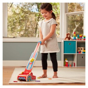 Porszivó fából, kellékekkel, Melissa & Doug, szín: Többszínű, méret: 51x17x15 cm – illusztráció