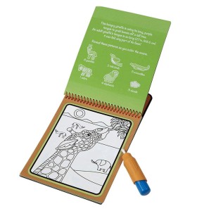 Water Wow, kifestőskönyv, Szafari, Melissa&Doug, szín: Többszínű, méret: 25x15x1 cm – illusztráció