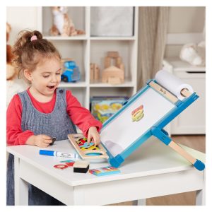 Asztali festőállvány mágneses betűkkel és számokkal, Melissa&Doug (MD2790)