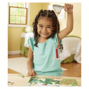 Kapjuk el a rovarokat! mágneses játék, szín: Többszínű, méret: 30X21 cm – illusztráció