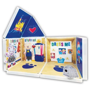 Magna-Tiles Structures, Játékkészító műhely, matricás készlet, szín: Többszínű, méret: doboz: 17x7x17 cm – illusztráció