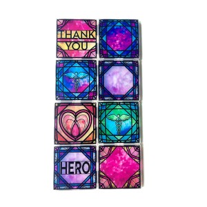 Magna-Tiles Structures, Hősök, világító mágneses készlet, szín: Többszínű, méret: doboz: 17x7x16 cm – illusztráció