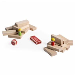 Crazy Palace, ügyességi játék fából, Milaniwood, szín: Többszínű, méret: 31x19x4 cm – illusztráció