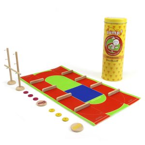 JUMP! Atlétika, gombfocis fajáték, Milaniwood (M-MJMP0-004)