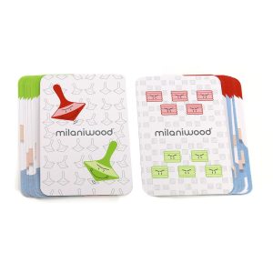 Spinning, ügyességi játék pörgettyűvel, Milaniwood (M-MCMW-002)