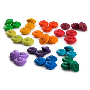 Mandala Rainbow Flowers, 36 darabos készlet, Grapat (GRP-23-251)