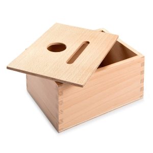 Permanence Box, montessori játék natúr fából, Grapat (GRP-23-248)