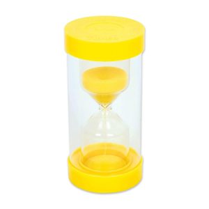 Nagy homokóra sárga homokkal, 3 perces, TickiT (TIK-92115)