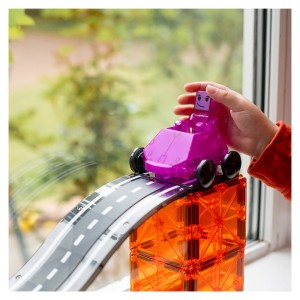 MAGNA-TILES Downhill Duo, mágneses készlet, szín: Többszínű, méret: 43x30x7 cm – illusztráció