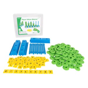 Függőleges abakusz, szín: Többszínű, méret: 20x16x8 cm – illusztráció