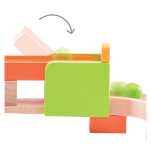 Spin & Swirl golyópálya, szín: Multicolor, méret: 36x32x9 cm – illusztráció