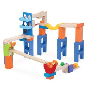 Wonder Bridge golyópálya fából, szín: Multicolor, méret: 40x36x10 cm – illusztráció