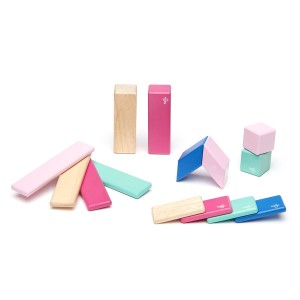 Tegu Blossom, 14 db-os mágneses készlet fából, szín: Többszínű, méret: 26x20x5 cm – illusztráció