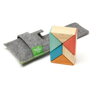 Tegu Sunset, 6 db-os mágneses készlet fából, szín: Többszínű, méret: 10x9x4 cm – illusztráció