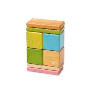 Tegu Tints, 8 db-os mágneses készlet fából, szín: Többszínű, méret: 10x9x4 cm – illusztráció