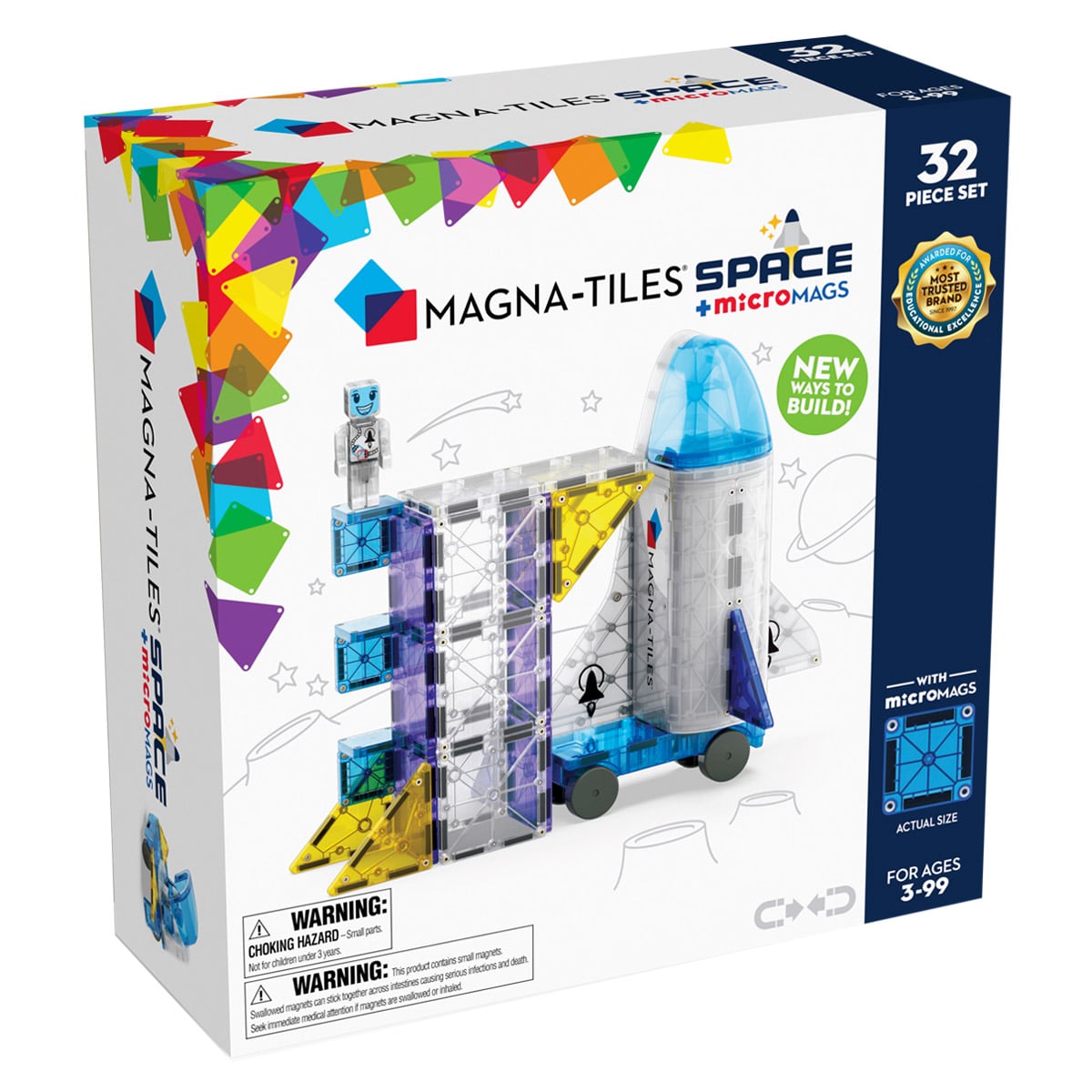 MAGNA-TILES Space, mágneses űrutazás MAGNA-TILES Space, mágneses űrutazás (MGT-242032SP)