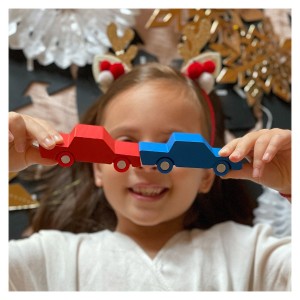 Waytoplay, 40 db-os autópálya szett 2 autóval, szín: Többszínű, méret: 648 cm – illusztráció