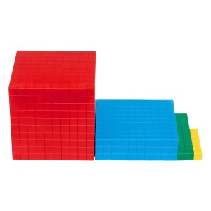 Matematikai készlet 10-es számkörben, szín: Többszínű, méret: 26x11x11 cm – illusztráció