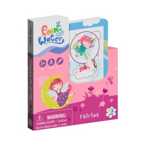 Rajzolás vízzel, Tündérek, szín: Többszínű, méret: 16x12 cm – illusztráció