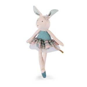 Balerina nyuszi, textilbaba, Moulin Roty, szín: Többszínű, méret: 28 cm – illusztráció
