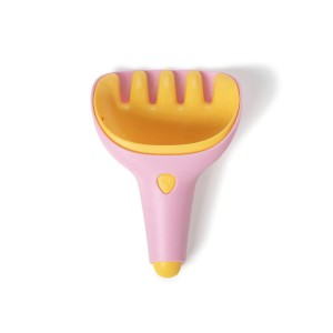 Raki, homokozó lapát és gereblye, rózsaszín, szín: Rózsaszín, méret: 16x11x6 cm – illusztráció