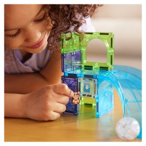 MAGNA-TILES Hörcsög futtató, mágneses szett, szín: Többszínű – illusztráció