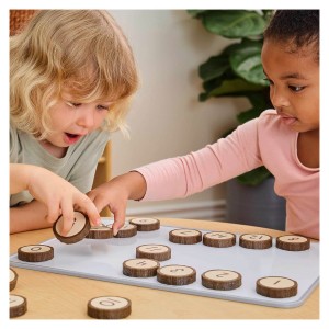 Mágneses számozott korongok, Guidecraft, szín: Többszínű – illusztráció