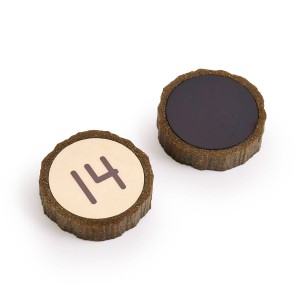 Mágneses számozott korongok, Guidecraft, szín: Többszínű – illusztráció