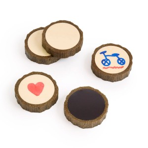 Mágneses korongok írható felülettel, Guidecraft, szín: Többszínű – illusztráció