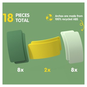 Waytoplay Arches, Starter szett. 18 db-os, szín: Többszínű – illusztráció