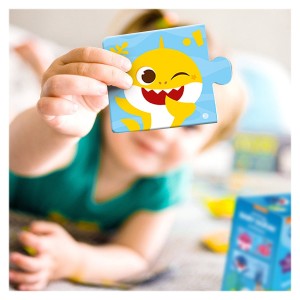 Színpárosító puzzle, Bébi cápa, szín: Többszínű, méret: 18x12x6 cm – illusztráció