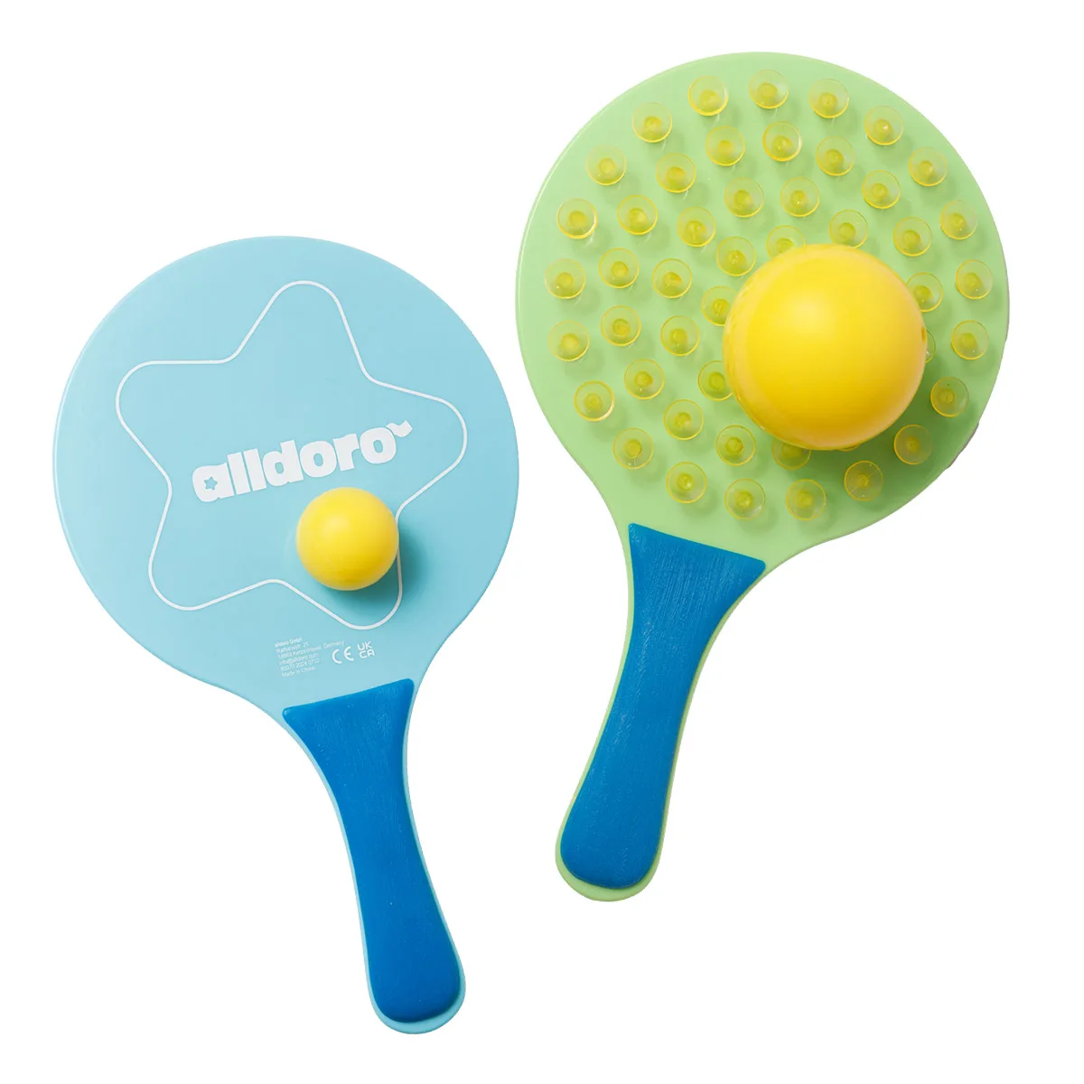 Tapadó ütős strandjáték szett, szín: Többszínű, méret: 35x20x7 cm – illusztráció