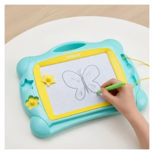 Mágneses rajztábla, szín: Többszínű, méret: 32x25x3 cm – illusztráció