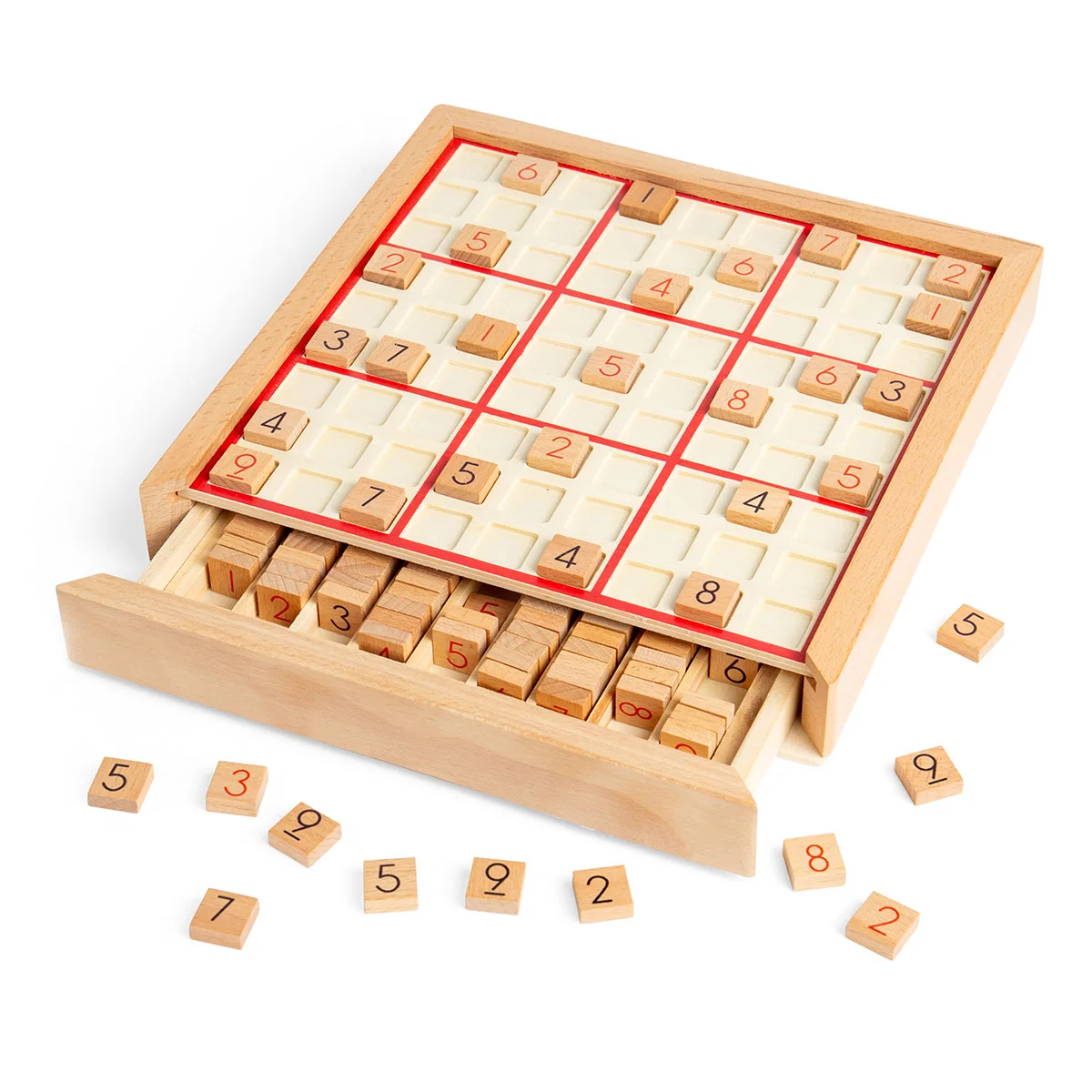 Sudoku logikai játék, szín: Többszínű, méret: 25x24x4 cm – illusztráció