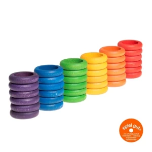 Rings, 36 darabos készlet, Grapat, szín: Többszínű, méret: 5 cm – illusztráció