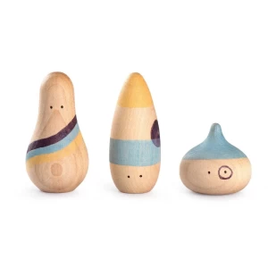 Wow! a 3 tagú család, Grapat, szín: Többszínű, méret: 12x9x5 cm – illusztráció